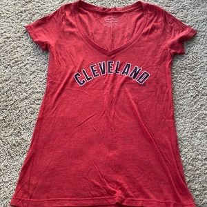 small Majestic Threads Cleveland Guardians t-shirt
